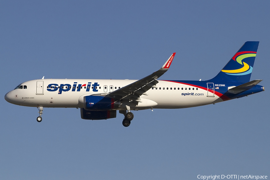Spirit Airlines Airbus A320-232 (N629NK) | Photo 457796