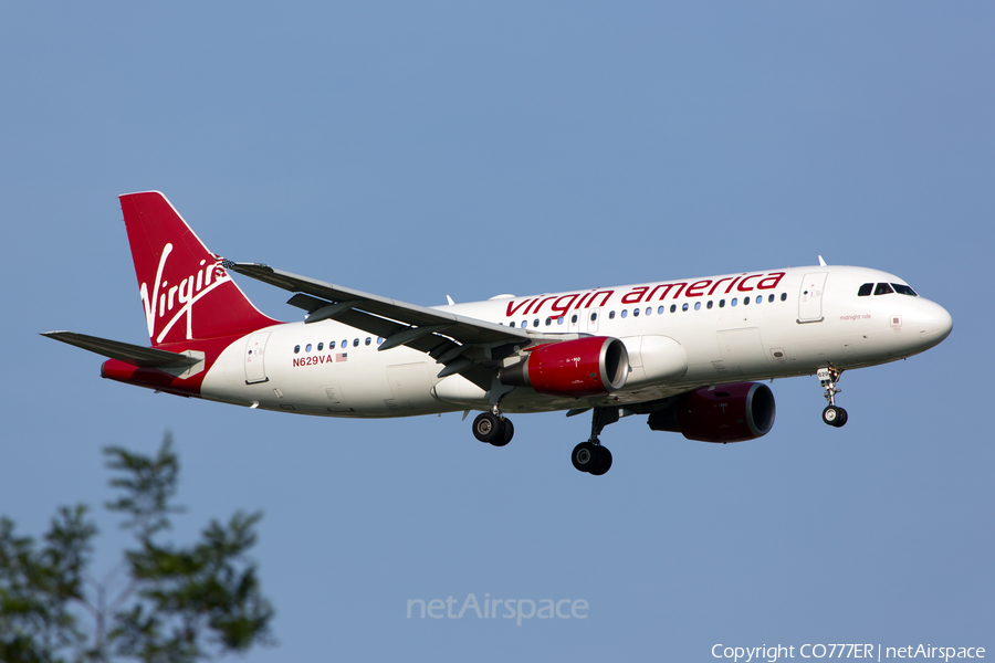 Virgin America Airbus A320-214 (N629VA) | Photo 28215