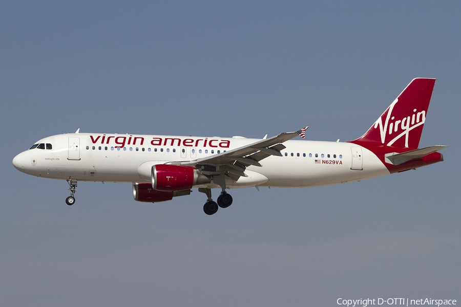 Virgin America Airbus A320-214 (N629VA) | Photo 341076