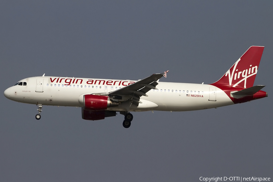 Virgin America Airbus A320-214 (N629VA) | Photo 458307