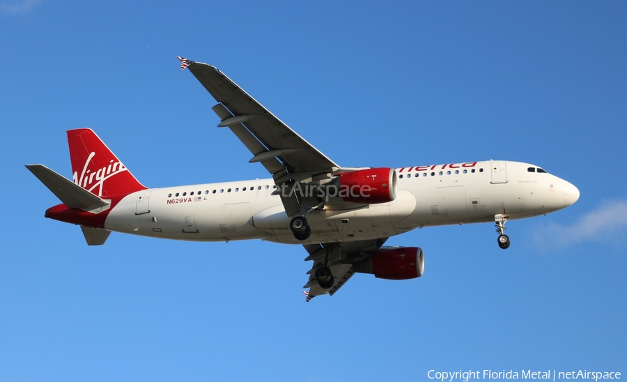 Virgin America Airbus A320-214 (N629VA) | Photo 615608