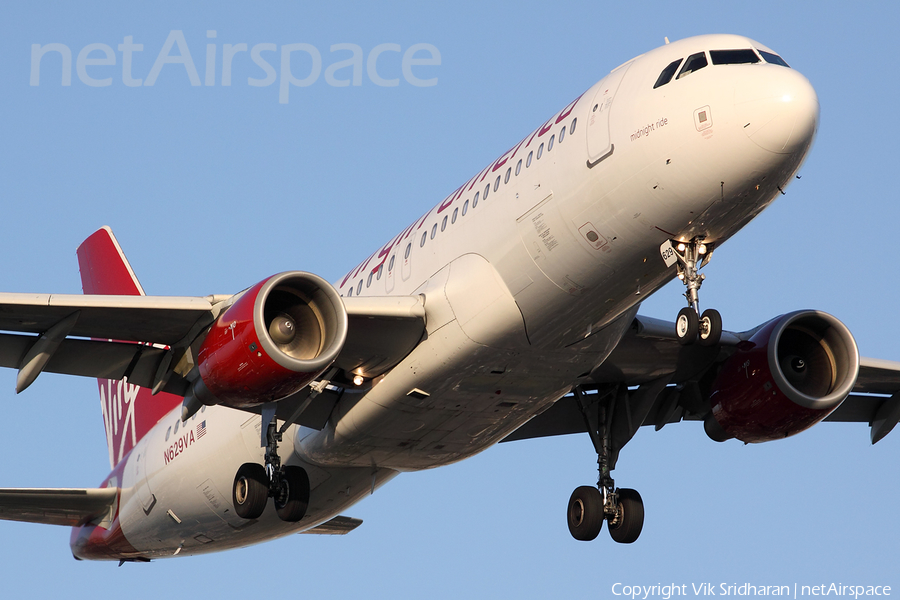 Virgin America Airbus A320-214 (N629VA) | Photo 7442