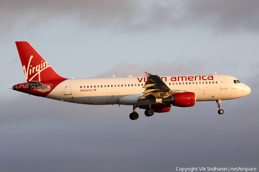 Virgin America Airbus A320-214 (N629VA) | Photo 7940