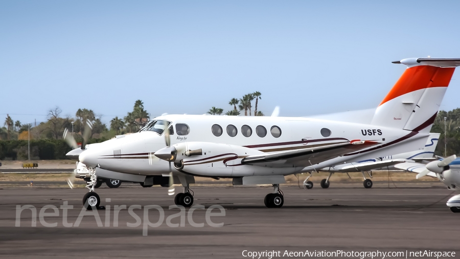 United States Forest Service Beech King Air B200 (N6300F) | Photo 554503