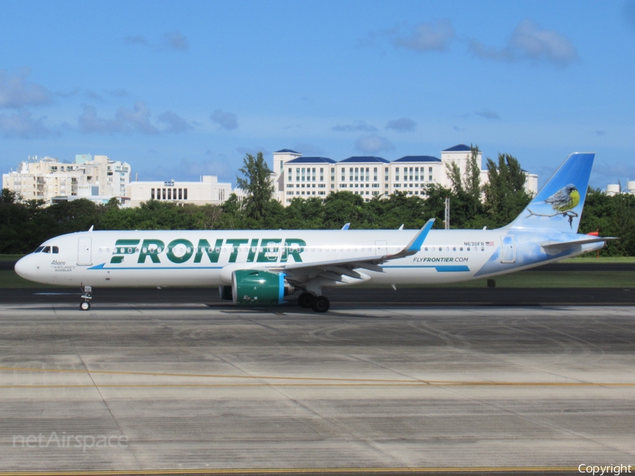 Frontier Airlines Airbus A321-271NX (N630FR) | Photo 605810