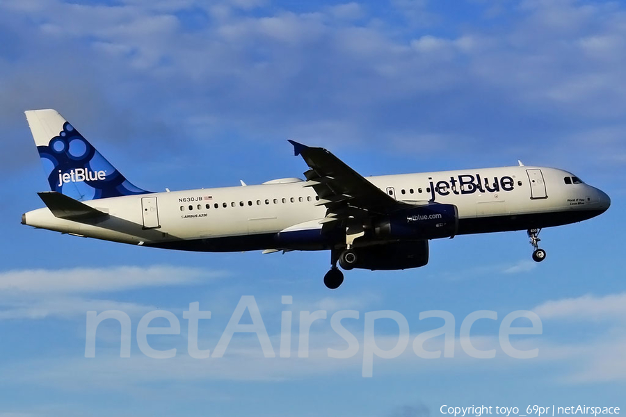 JetBlue Airways Airbus A320-232 (N630JB) | Photo 68567