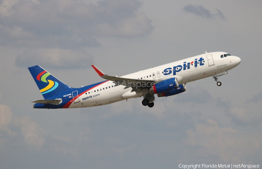 Spirit Airlines Airbus A320-232 (N630NK) | Photo 615614