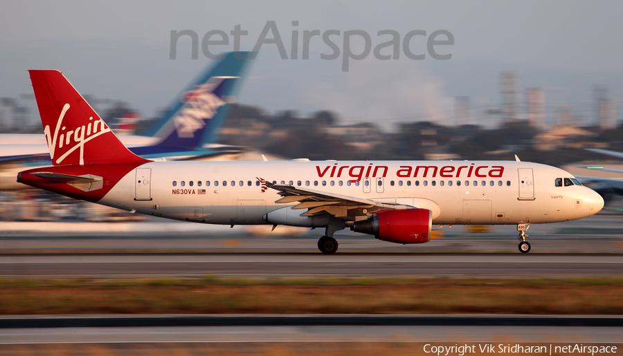 Virgin America Airbus A320-214 (N630VA) | Photo 115755