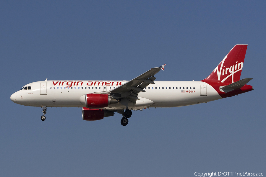 Virgin America Airbus A320-214 (N630VA) | Photo 278865
