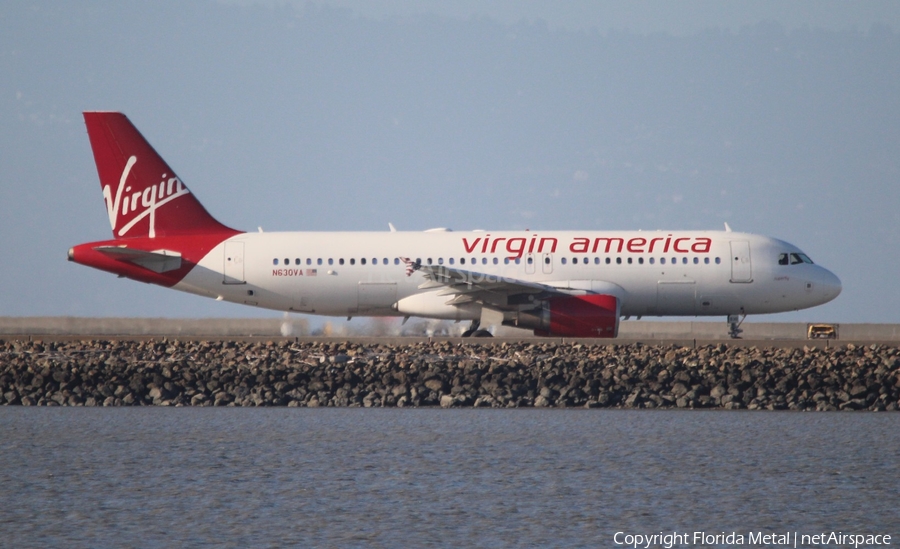 Virgin America Airbus A320-214 (N630VA) | Photo 305016