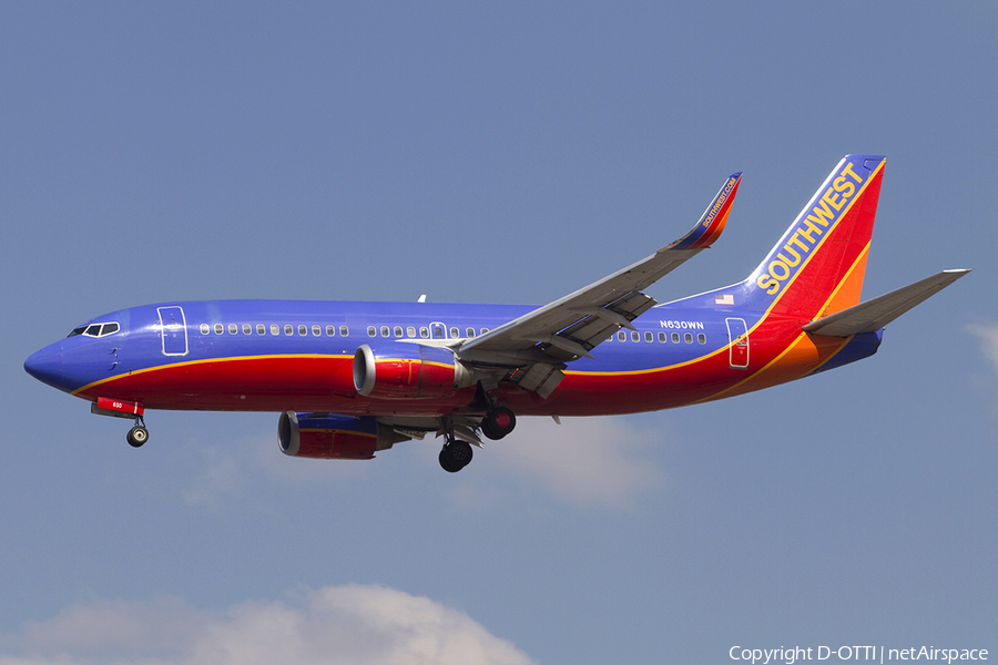 Southwest Airlines Boeing 737-3H4 (N630WN) | Photo 337986