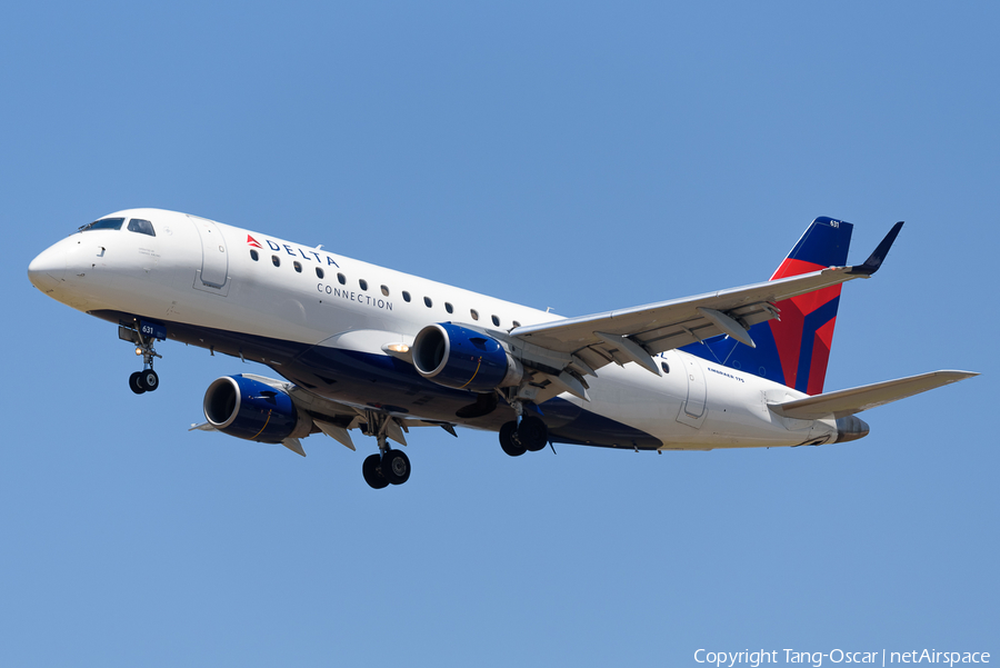 Delta Connection (Compass Airlines) Embraer ERJ-175LR (ERJ-170-200LR) (N631CZ) | Photo 562854