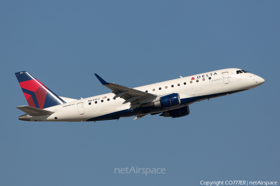 Northwest Airlink (Compass Airlines) Embraer ERJ-175LR (ERJ-170-200LR) (N631CZ) | Photo 57097