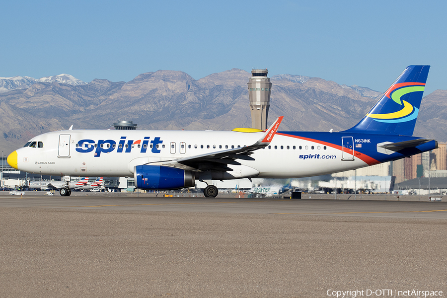 Spirit Airlines Airbus A320-232 (N631NK) | Photo 555011