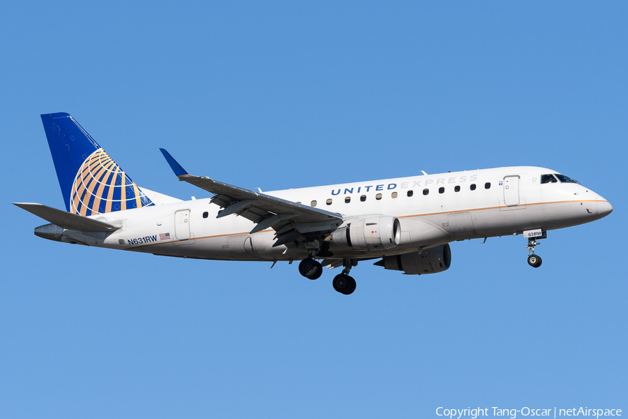 United Express (Republic Airlines) Embraer ERJ-170SE (ERJ-170-100SE) (N631RW) | Photo 524941