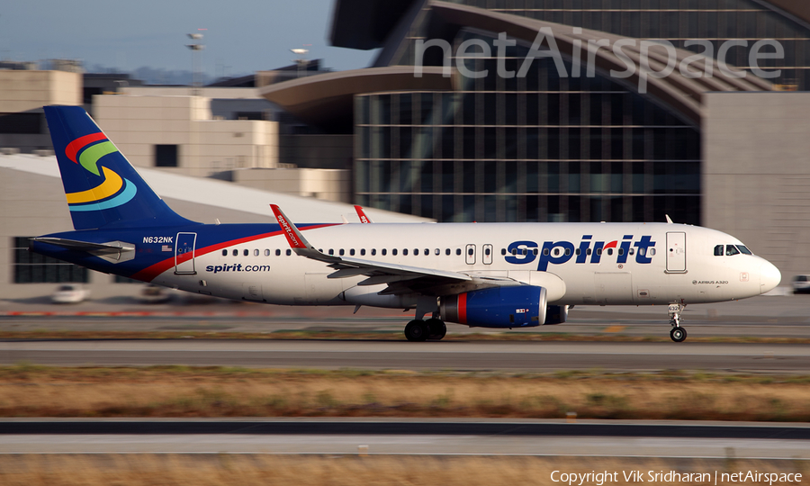 Spirit Airlines Airbus A320-232 (N632NK) | Photo 112605