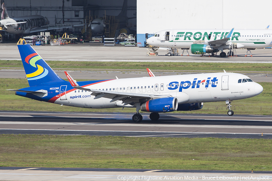 Spirit Airlines Airbus A320-232 (N632NK) | Photo 469903