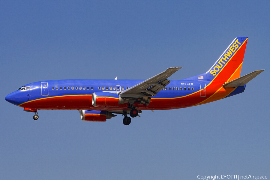 Southwest Airlines Boeing 737-3H4 (N632SW) | Photo 181740