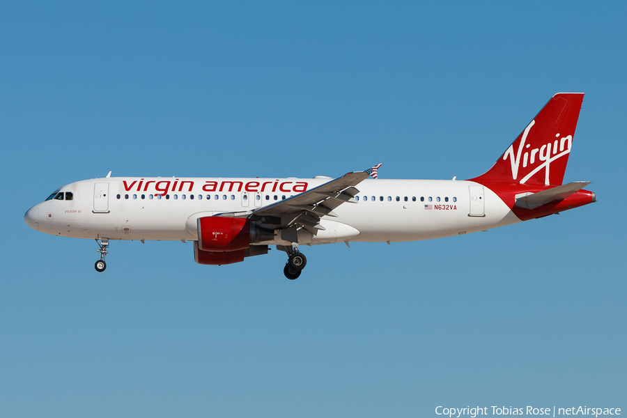 Virgin America Airbus A320-214 (N632VA) | Photo 298026