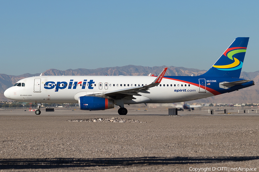 Spirit Airlines Airbus A320-232 (N633NK) | Photo 202049