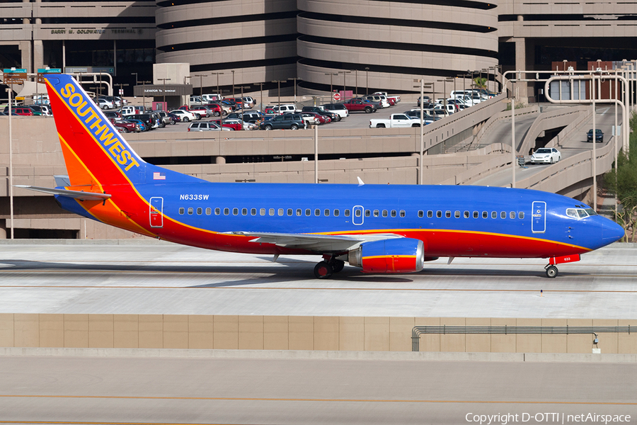 Southwest Airlines Boeing 737-3H4 (N633SW) | Photo 188495