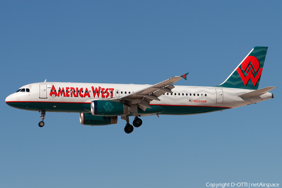 America West Airlines Airbus A320-231 (N634AW) | Photo 181035