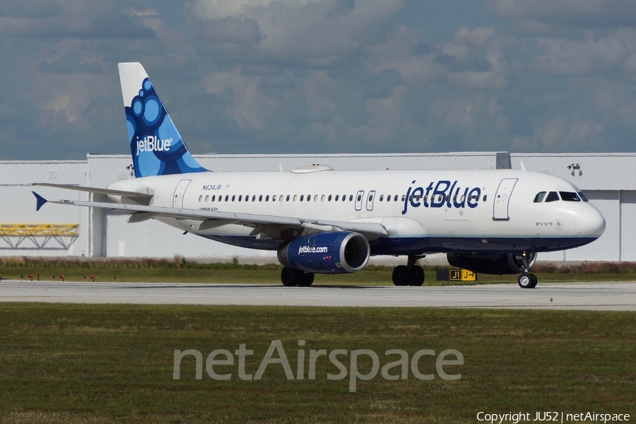 JetBlue Airways Airbus A320-232 (N634JB) | Photo 290601