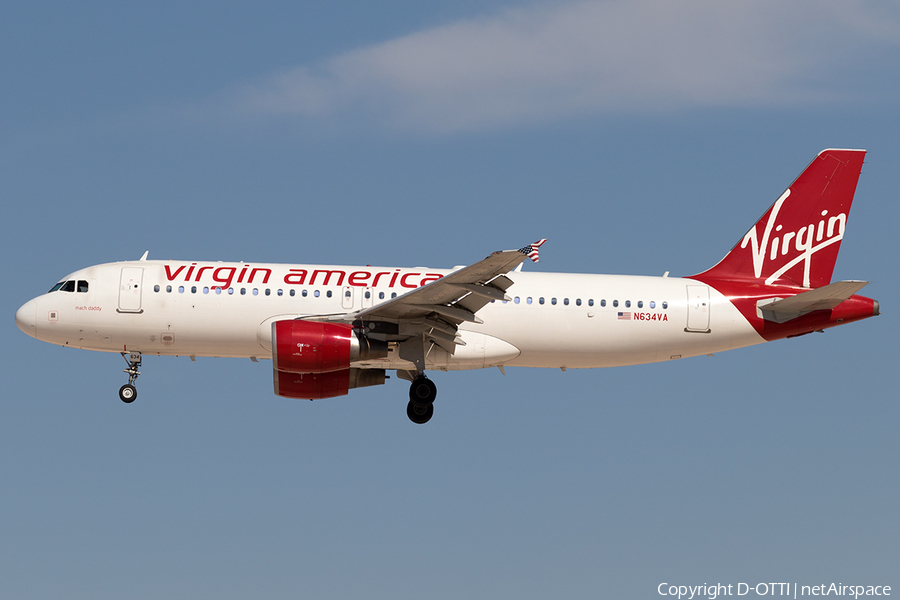 Virgin America Airbus A320-214 (N634VA) | Photo 197680