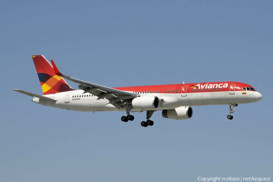 Avianca Boeing 757-2K2 (N635AV) | Photo 15310