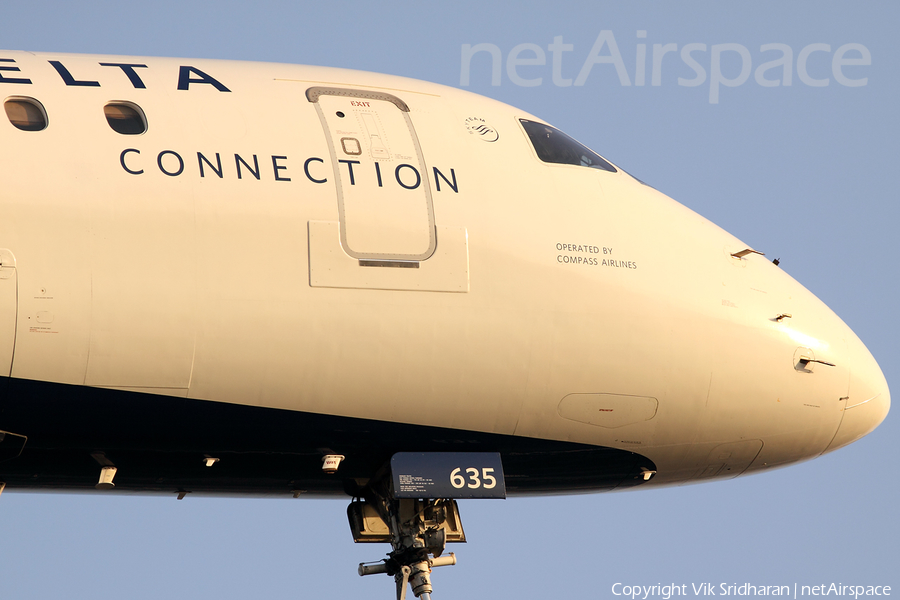 Delta Connection (Compass Airlines) Embraer ERJ-175LR (ERJ-170-200LR) (N635CZ) | Photo 51355