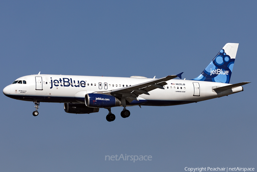 JetBlue Airways Airbus A320-232 (N635JB) | Photo 317027