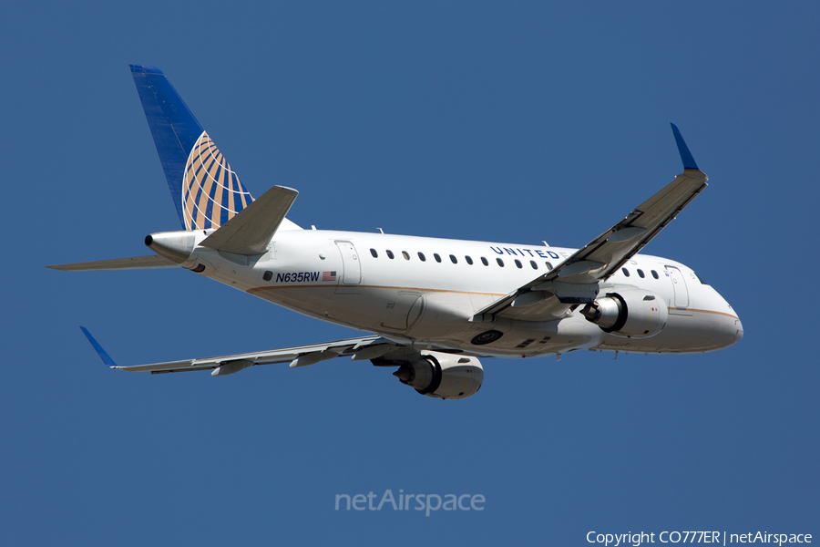 United Express (Shuttle America) Embraer ERJ-170SE (ERJ-170-100SE) (N635RW) | Photo 104616
