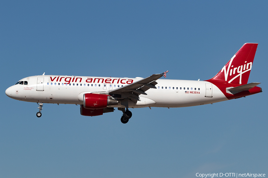 Virgin America Airbus A320-214 (N635VA) | Photo 140785