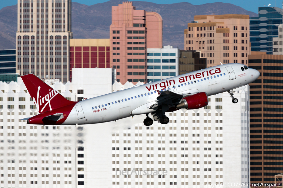Virgin America Airbus A320-214 (N635VA) | Photo 210103