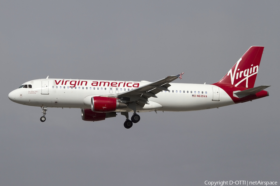 Virgin America Airbus A320-214 (N635VA) | Photo 428646