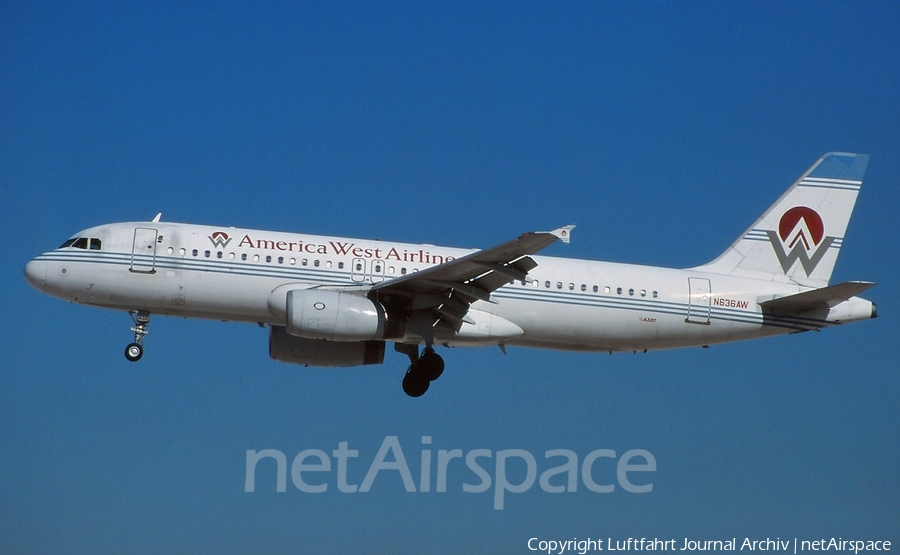 America West Airlines Airbus A320-231 (N636AW) | Photo 404204