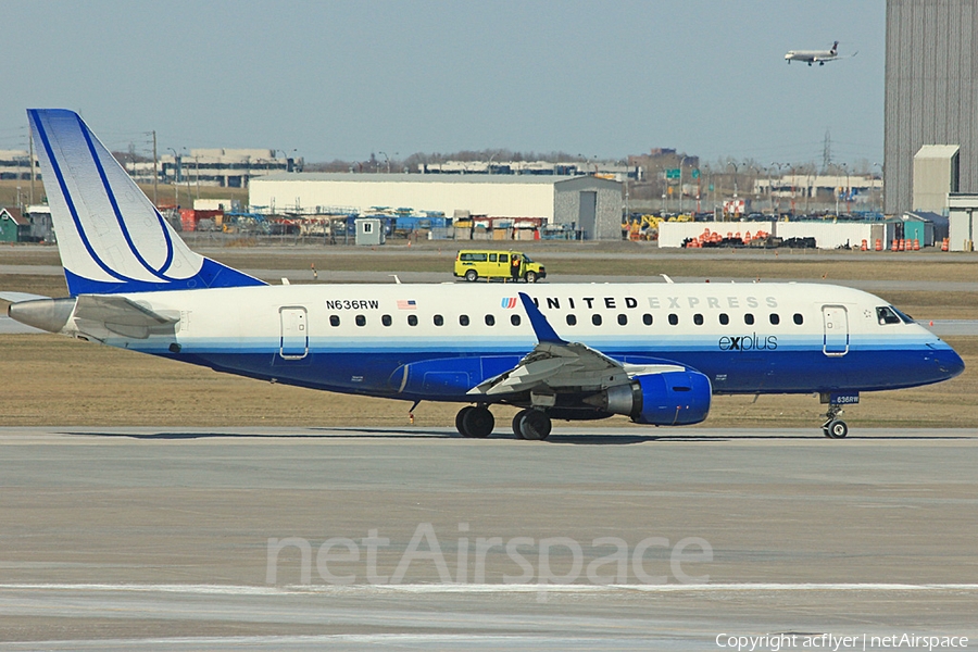 United Express (Shuttle America) Embraer ERJ-170SE (ERJ-170-100SE) (N636RW) | Photo 154688