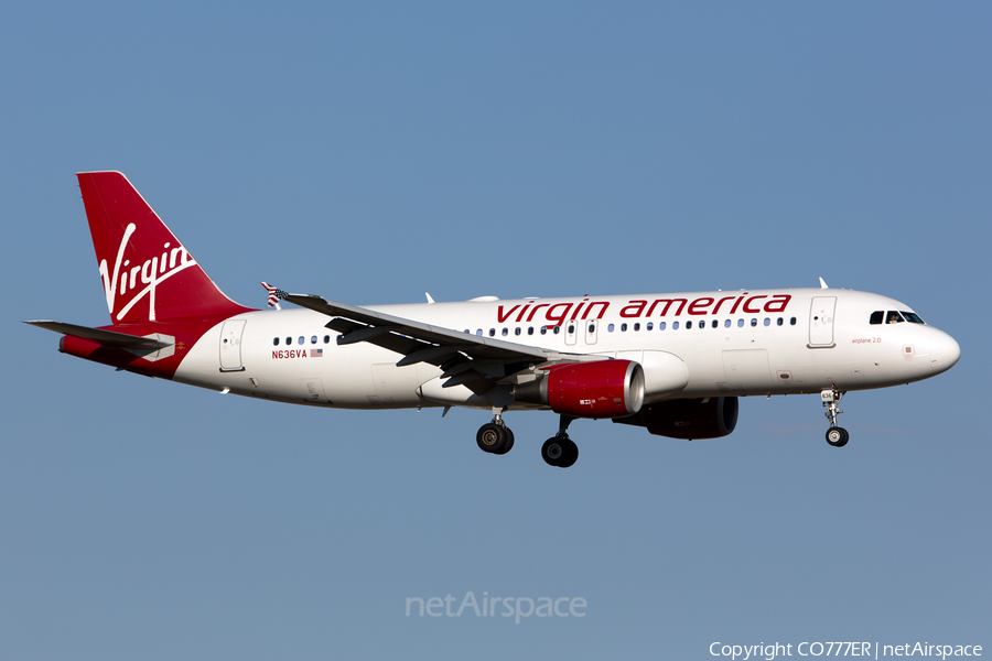 Virgin America Airbus A320-214 (N636VA) | Photo 21434