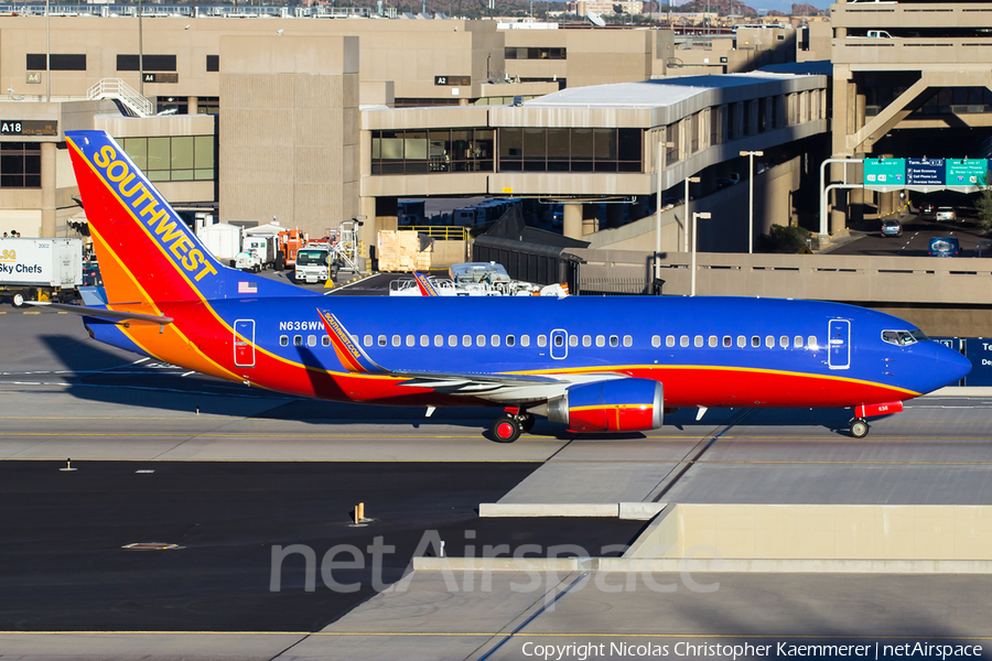 Southwest Airlines Boeing 737-3H4 (N636WN) | Photo 124049