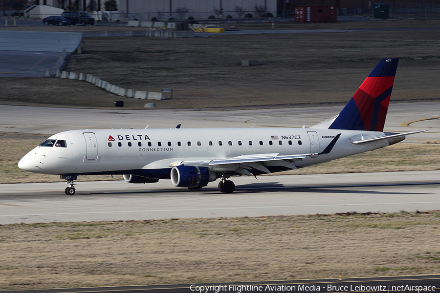 Delta Connection (Compass Airlines) Embraer ERJ-175LR (ERJ-170-200LR) (N637CZ) | Photo 88032