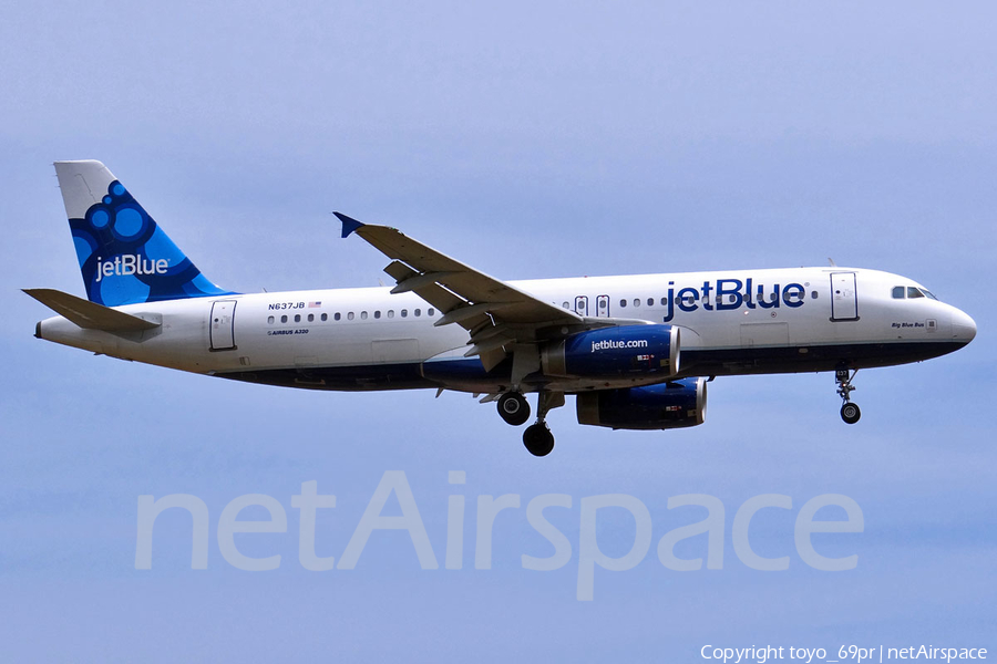 JetBlue Airways Airbus A320-232 (N637JB) | Photo 76089