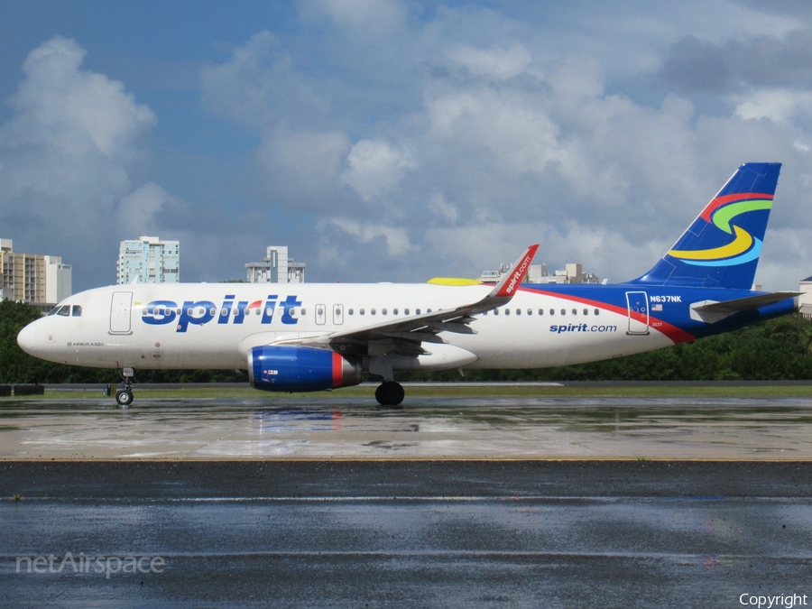 Spirit Airlines Airbus A320-232 (N637NK) | Photo 488638