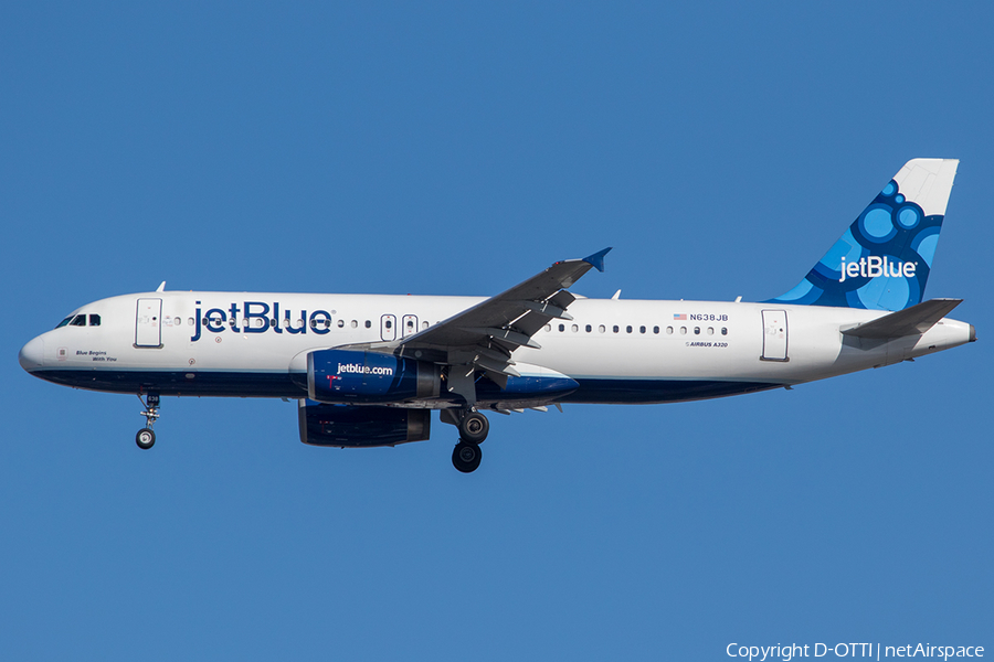 JetBlue Airways Airbus A320-232 (N638JB) | Photo 219072