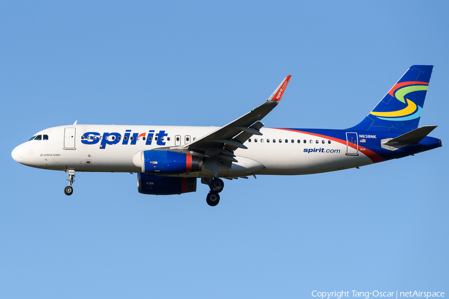 Spirit Airlines Airbus A320-232 (N638NK) | Photo 449990