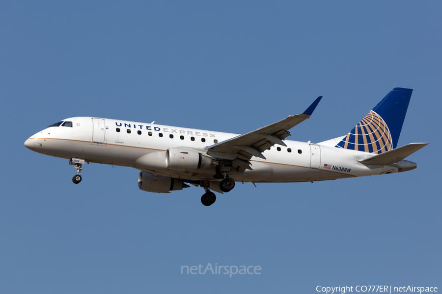 United Express (Shuttle America) Embraer ERJ-170SE (ERJ-170-100SE) (N638RW) | Photo 104533
