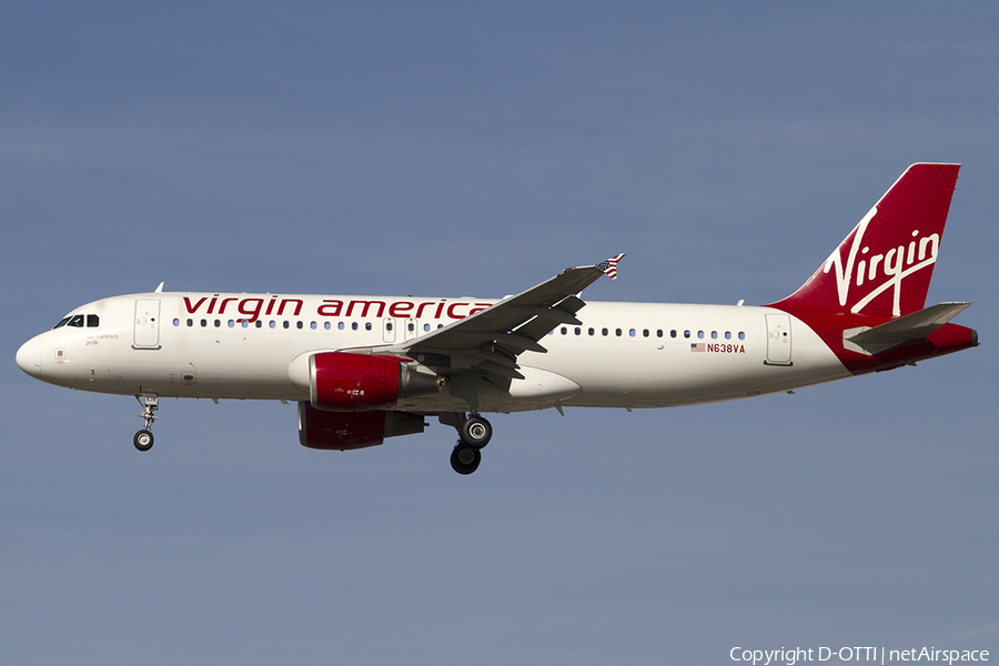 Virgin America Airbus A320-214 (N638VA) | Photo 467796
