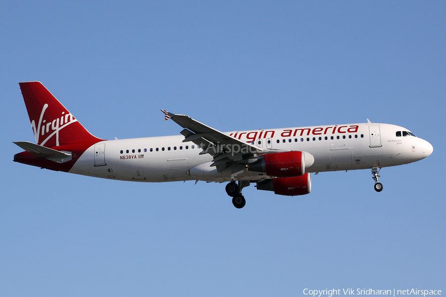 Virgin America Airbus A320-214 (N638VA) | Photo 8277