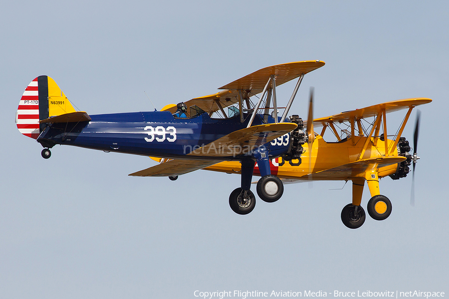 (Private) Boeing Stearman A75N1 (N63991) | Photo 137760