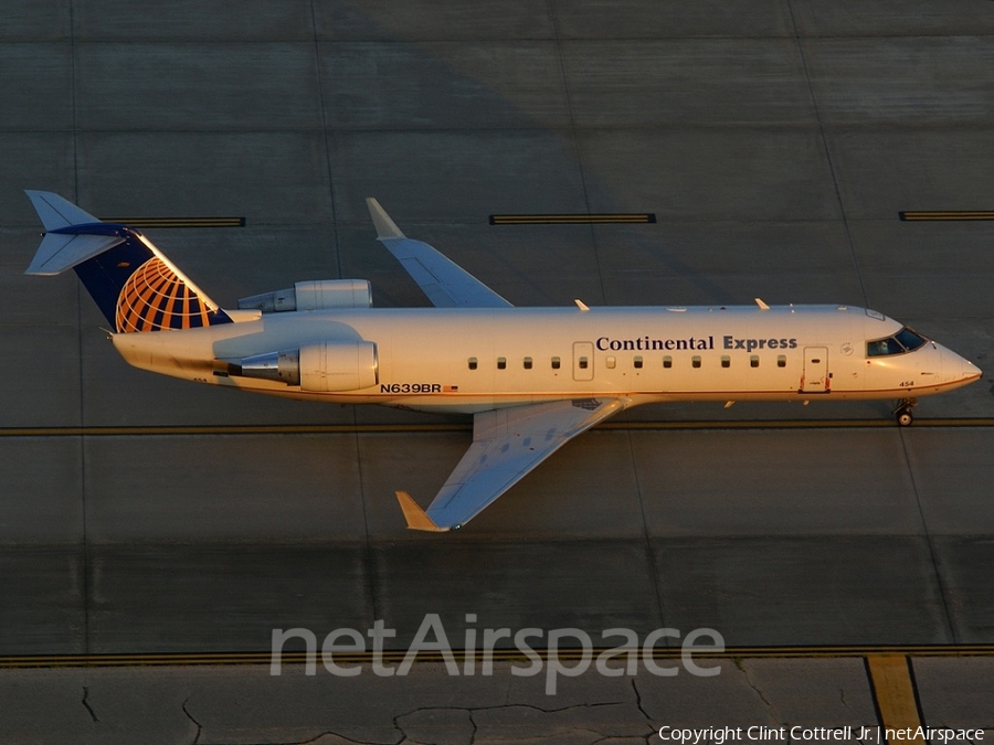 Continental Express (Chautauqua Airlines) Bombardier CRJ-200ER (N639BR) | Photo 40880