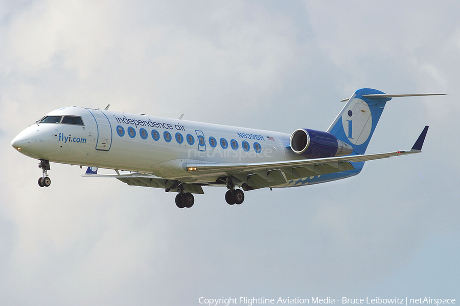 Independence Air Bombardier CRJ-200ER (N639BR) | Photo 151188